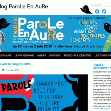 Site Internet Le Blog ParoLe En AuRe